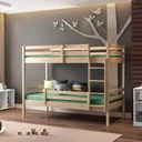 Ver imagem 2 de Beliche Teen Play com Grade de Proteção em Madeira Maciça Casatema MadeiraOriginals