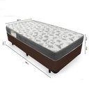 Ver imagem 5 de Cama Box Solteiro + Colchão de Espuma D33 - Ortobom - Iso 100 88x188x53cm - Marrom