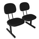 Ver mais imagens de Kit 2 Cadeiras Escritório Longarinas de 2 Lugares Ecoflex