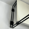 Nicho Prateleira 25 Cm X 90 Cm - Super Luxo C/ Suporte Preto. - 3