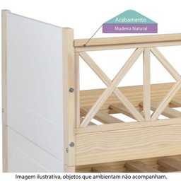 Bicama Solteiro Infantil Garden com Kit Escadinha e Escorregador Casatema - 2