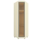 Ver imagem 4 de Módulo Guarda-Roupa Canto com Vidro Reflecta e LED 100% MDF Imperatriz Bege/Off White