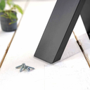 Ver imagem 7 de Mesa de Jantar Rústica | Estrutura X-frame - 160cm