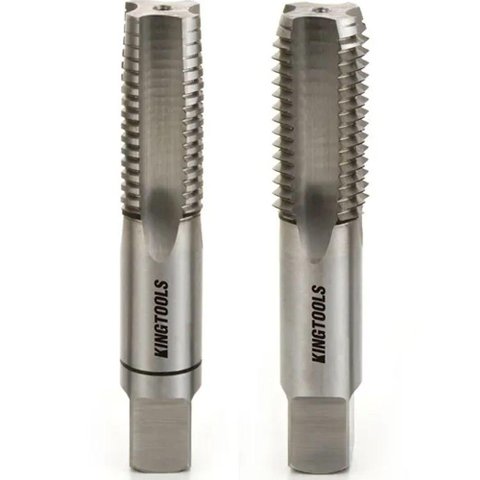 Jogo de Macho Manual M7 X 0,75 Aço Rápido - Jogo 2 Peças