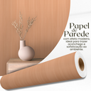 Ver imagem 3 de Papel de Parede Adesivo Vinílico Imitação Madeira Rústica Lavável para Quartos, Salas e Escritórios