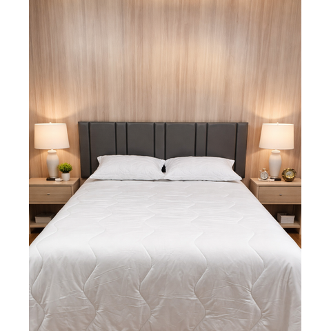 Cabeceira Estofada Adesiva 1,88 X 0,60 - Prata