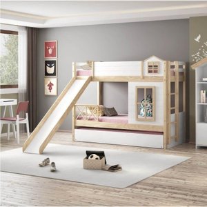 Treliche Infantil Garden Janela e Escorrega Casatema
