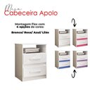 Ver imagem 7 de Mesa de Cabeceira Infantil Ambiente Apolo Branco Flex - Moval
