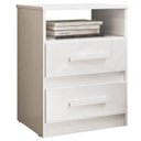 Ver mais imagens de Mesa de Cabeceira Infantil Ambiente Apolo Branco Flex - Moval