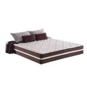 Ver imagem 3 de Cama Box Queen 158 Tecido Sintético Marrom com Colchão Little Angel - Bello Box - Mola Superlastic