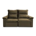 Ver mais imagens de Sofá Retrátil Reclinável Paris 180cm Suede Velut com Molas no Assento - King House