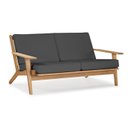 Ver imagem 2 de Sofá 2 Lugares Lótus Stain Jatóbá Acquablock Preto