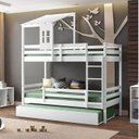 Ver imagem 1 de Treliche com Telhado Ii Casinha Teen Play Casatema MadeiraOriginals Branco