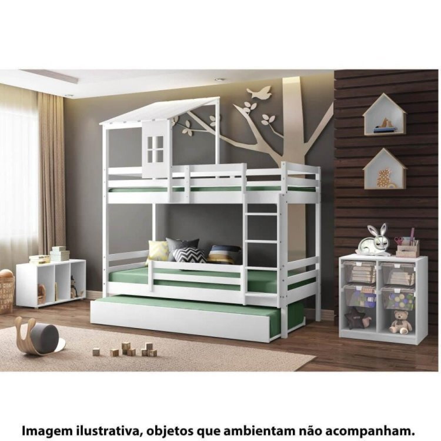 Treliche com Telhado II Casinha Teen Play Casatema - 9