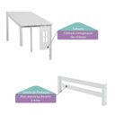 Ver imagem 6 de Treliche com Telhado Ii Casinha Teen Play Casatema MadeiraOriginals Branco