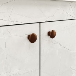 Gabinete Para Banheiro 2 Portas 1 Gaveta 80cm Valência Cristal  - 6