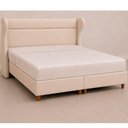 Ver imagem 2 de Cama Box Queen Elegante com Cabeceira Linho Off White Sallar Home