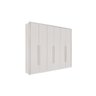 Guarda Roupa Casal 6 Portas 6 Gavetas 100% Mdf Anápolis Montagem Inteligente  Valverde: Branco Neve - 1