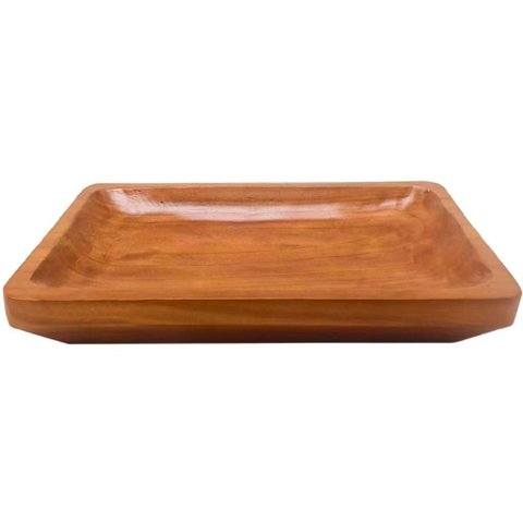Centro Decorativo Fruteira Mesa Home&co Madeira 7x36x22cm Natural