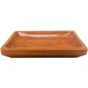 Ver imagem 1 de Centro de Mesa Decorativo de Madeira Natural 7x36x22cm Sala Jantar Decoração