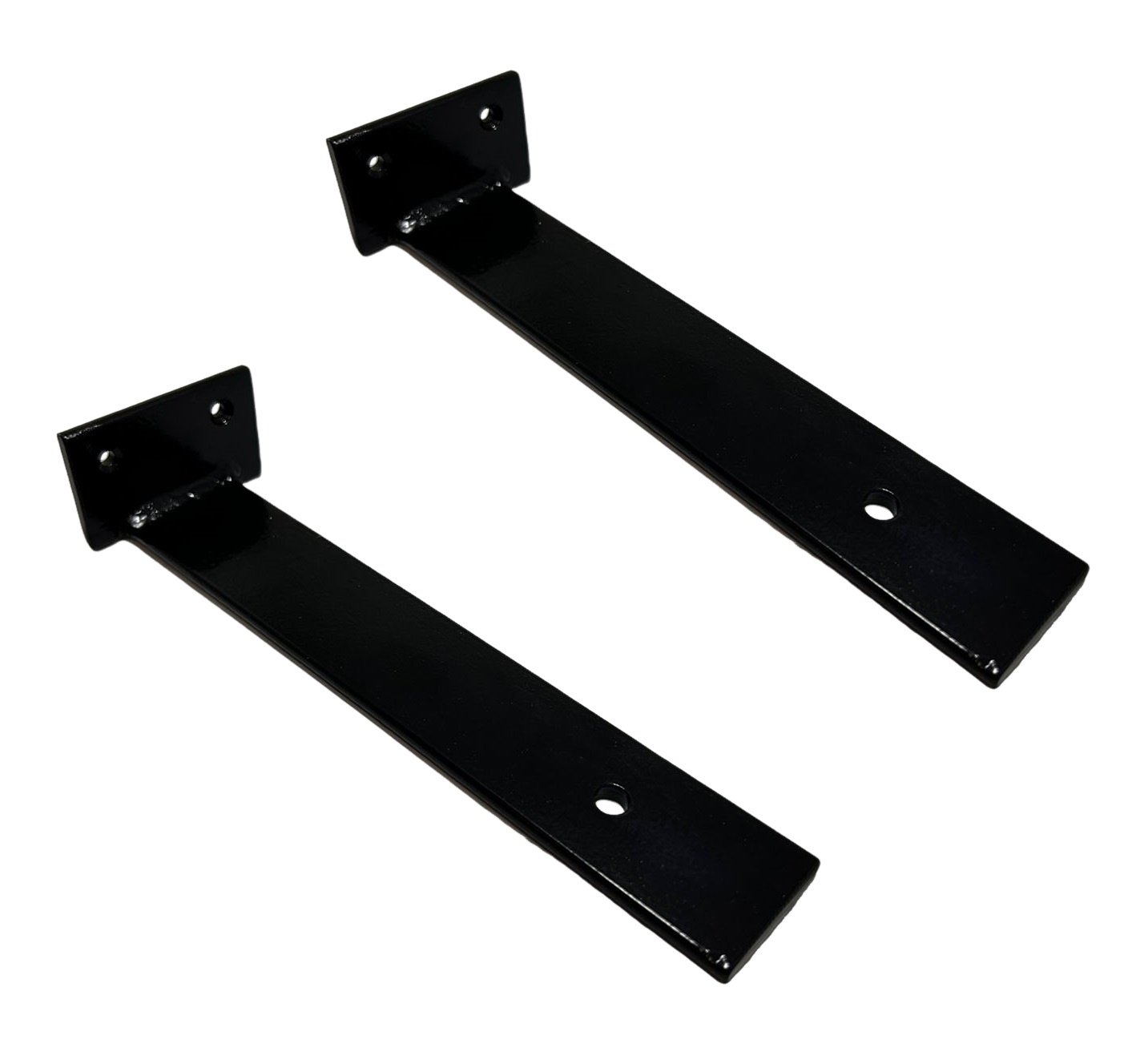 Mão Francesa 20cm Reforçada Invisível Suporte Invertida Aço - 1