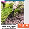 Ancinho Rastelo Ferramenta Jardinagem com Cabo para Jardim Limpar Grama 400mm - Starfer - 5