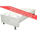 Ver imagem 2 de Cama Box c/Auxiliar Conjugado Solteiro: Colchão Ortopédico Courano Bianco (88x188) Ortobom