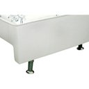 Ver imagem 5 de Cama Box c/Auxiliar Conjugado Solteiro: Colchão Ortopédico Courano Bianco (88x188) Ortobom