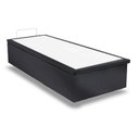 Ver imagem 3 de Cama Box Baú Queen Universal Suede Gray (158x198x35) - Ortobom