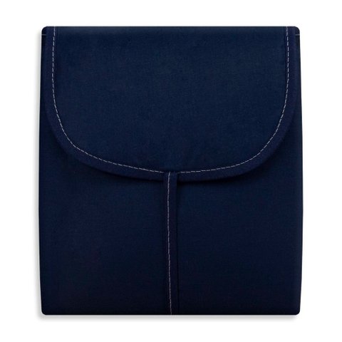 Trocador Portátil C/ Bolsos Internos - Marinho
