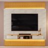 Painel para Tv 85 Pol Canelado Extensível Piso Ao Teto D04 Quartzo/cedro - Mpozenato - 7
