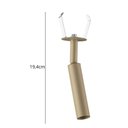 Ver imagem 3 de Kit 2 Spots de Embutir Teto Iluminação Dourado Alumínio G9 N