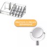 Organizador de Cosmeticos Maquiagem 4 Gavetas e Espelho Acrilico Porta Batom Pincel Lapis Joia - 5