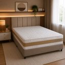 Ver imagem 5 de Colchão Casal Sr Life Double Slim Ac Espuma D28 138x188x31cm Branco