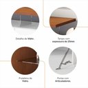 Ver imagem 2 de Rack Para TV até 60 Polegadas 3 Portas 217cm Nápoles Yescasa