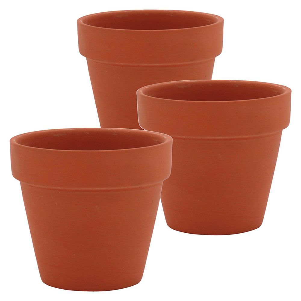 Vaso Terracota Natural Decorativo 3 Peças Home & Co Clay - 2