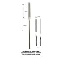 Ver imagem 1 de Lima Diamantada Individual Reta Retangular 140mm - #200 - 5,5x1,0mm