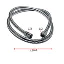 Ver imagem 3 de Flexível Cromado Para Ducha Higiênica de 1,2 Ms Alemão Tipo Deca - 4260261 GmbH FLEXIVEL DUCHA HIGIE