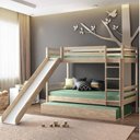 Ver imagem 1 de Treliche Teen Play com Escorregador Casatema MadeiraOriginals Marrom