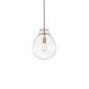 Ver imagem 1 de Lustre Pendente Skylight Tommy 3039 P E27 Bivolt Dourado-transparente Sky-3039tp