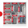 Guarda Roupa Casal 3 Portas Plata  - 10
