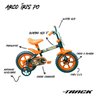 Bicicleta Infantil Arco Íris A12 TK3 Track - 4