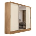 Ver imagem 6 de Guarda Roupa Casal 3 Portas 2 Gavetas Plata