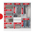 Ver mais imagens de Guarda Roupa Casal 3 Portas 2 Gavetas Plata 