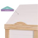 Ver imagem 3 de Bicama Solteiro Infantil Garden com Telhado Plus e Kit Escadinha Casatema MadeiraOriginals
