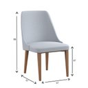 Ver imagem 4 de Conjunto Mesa Redonda 1,30m Madeira Maciça com 6 Cadeiras Madeira Maciça Concha Anatômica Kelly Cinz