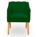 Ver imagem 1 de Poltrona Cadeira para Sala Confortável e Moderna Mila Suede
