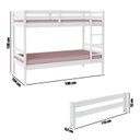 Ver imagem 7 de Beliche Teen Play com Grade de Proteção Madeira Maciça Casatema MadeiraOriginals