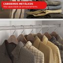 Ver imagem 3 de Guarda-Roupa Casal com Espelho 3 Portas de Correr e 4 Gavetas Plata Yescasa Branco