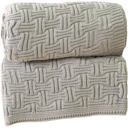 Peseira Tricot Decorativa Premium 60x230 - 1